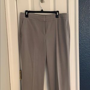 Gray dress slacks